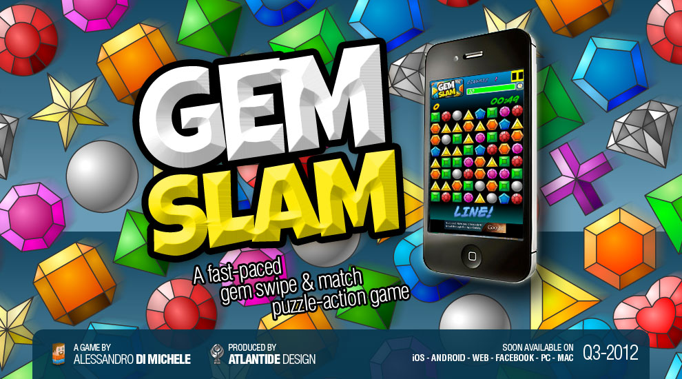 GEM SLAM - A GAME BY ATLANTIDE DESIGN