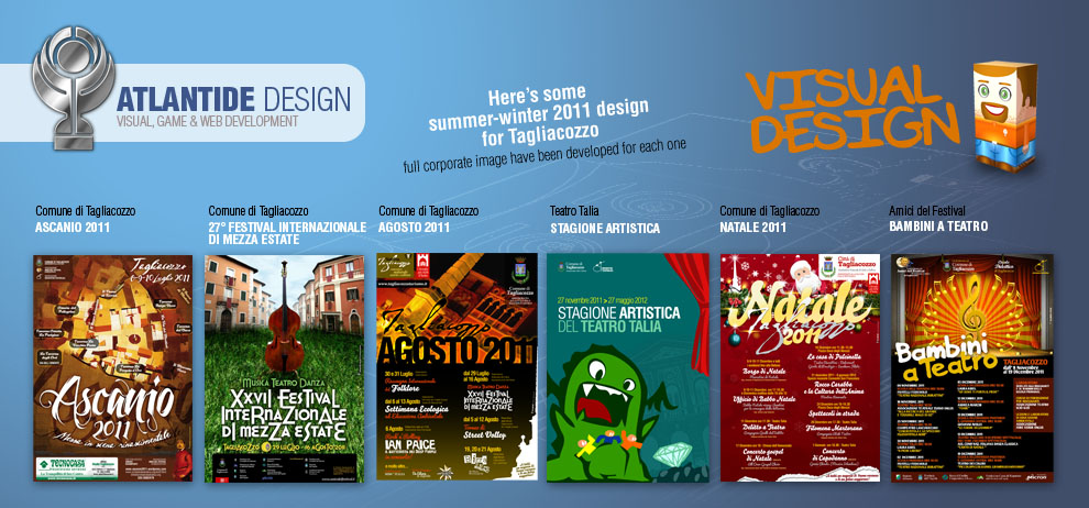 VISUAL DESIGN FOR TAGLIACOZZO 2011